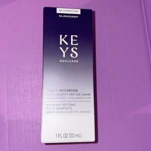Keys Soulcare Truly Becoming Multi-Benefit Peptide Serum. NIB